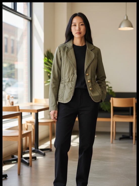 Sundance Jackets & Blazers - Sundance Olive Green Women's Jacket